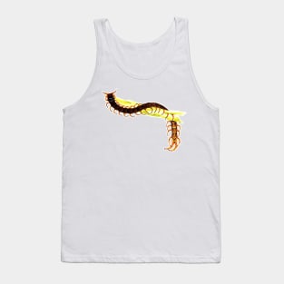 100 legged animal hunting centipede Tank Top